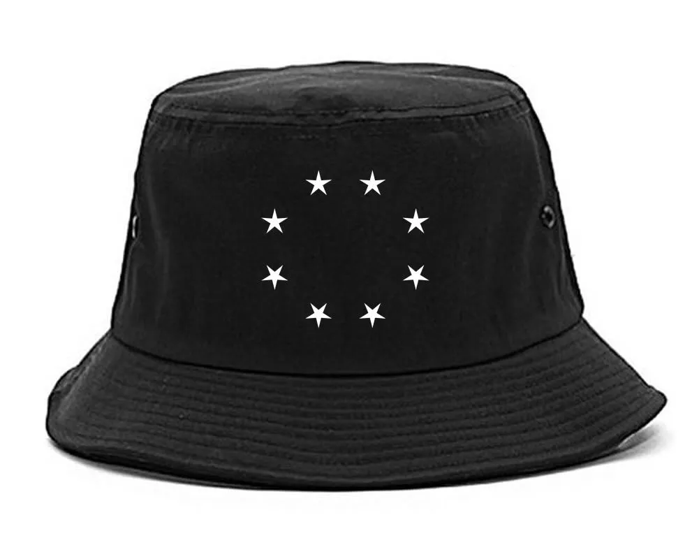 Stars Circle Goth Ghetto Bucket Hat