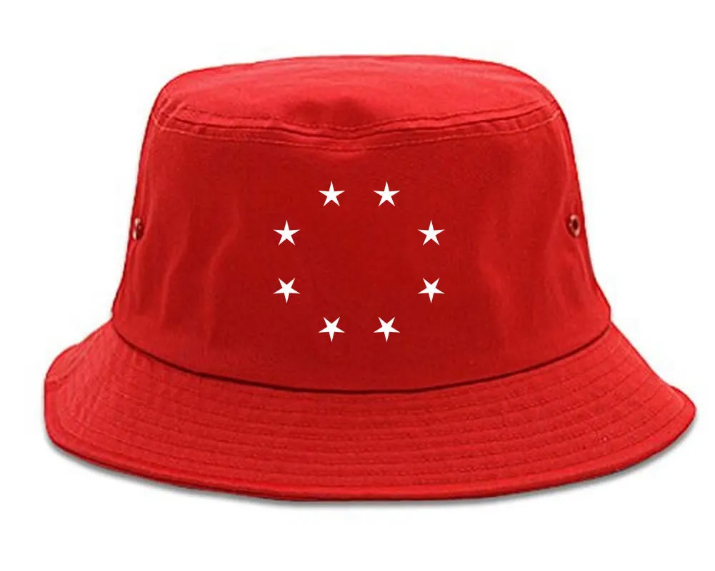Stars Circle Goth Ghetto Bucket Hat