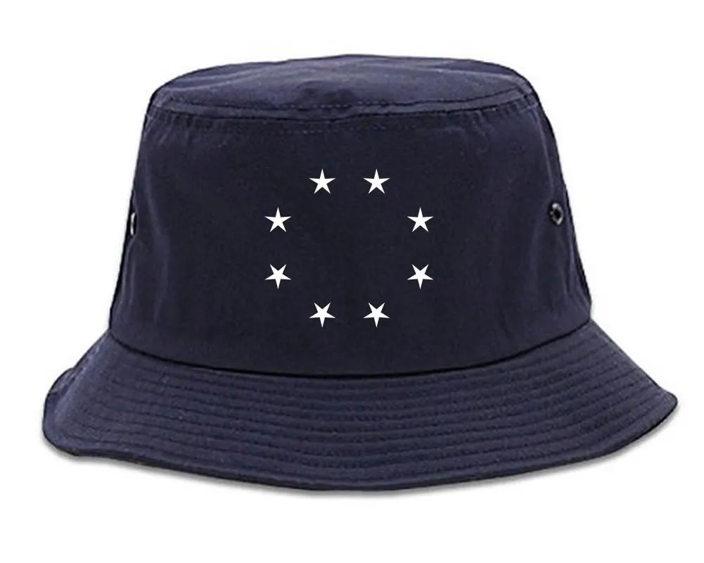 Stars Circle Goth Ghetto Bucket Hat
