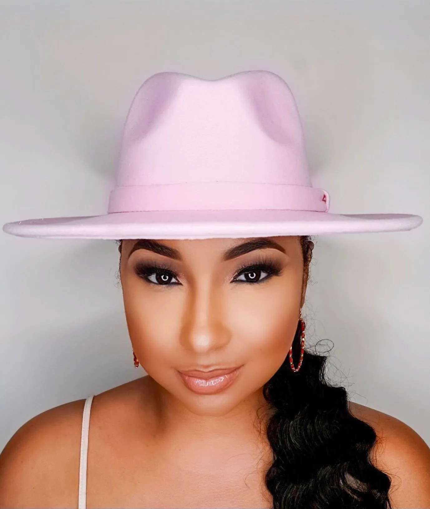 Still Trending | Wide Brim Felt Fedora Hat with Band for Women and Men