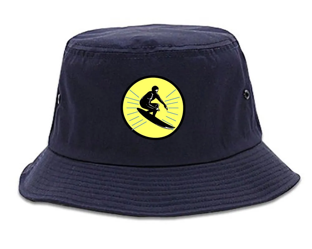 Surfing Surfer Mens Bucket Hat