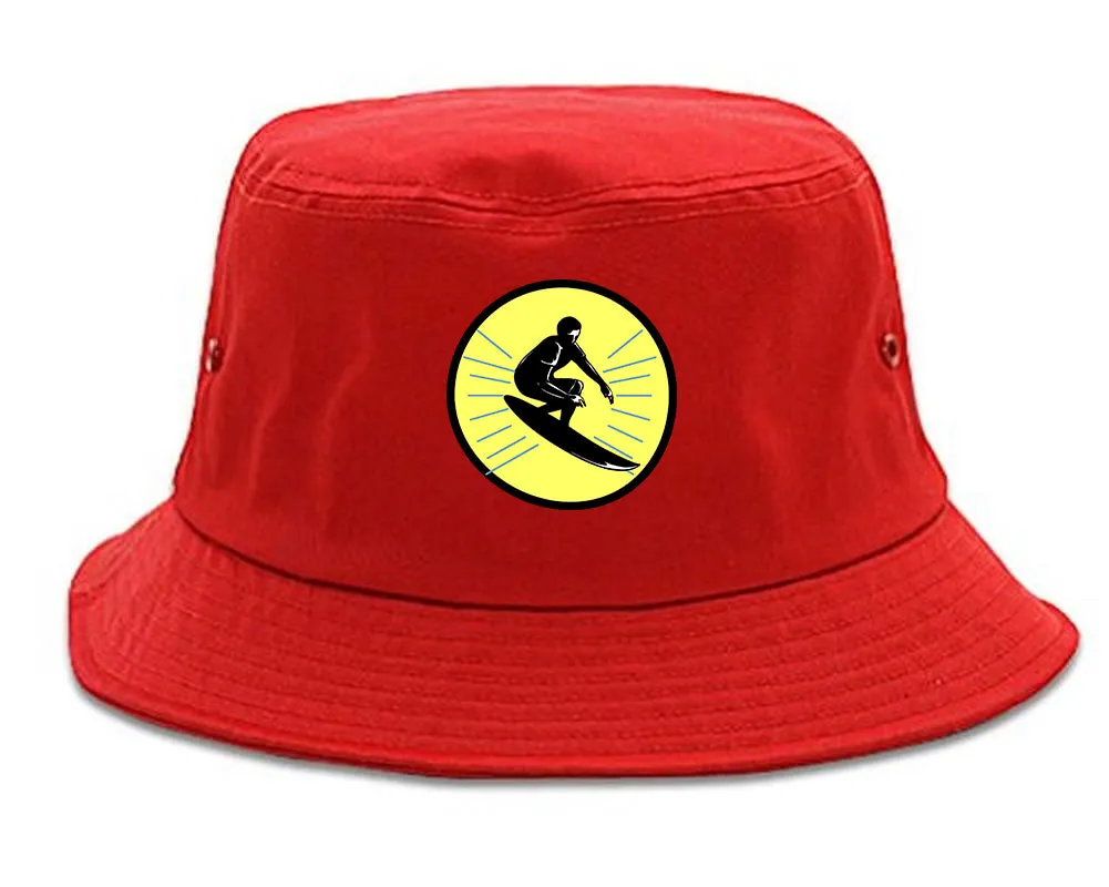 Surfing Surfer Mens Bucket Hat