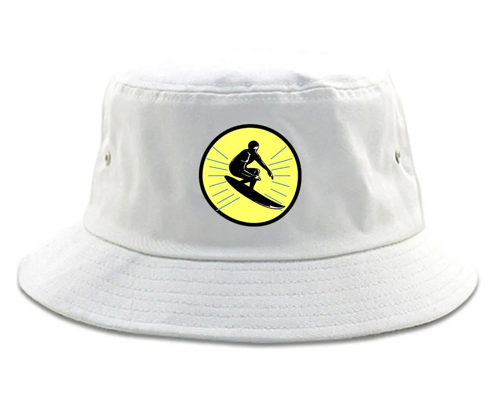 Surfing Surfer Mens Bucket Hat
