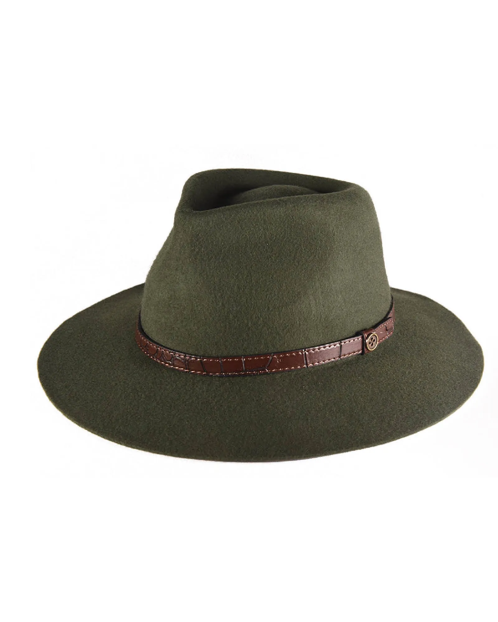 The Dingo Felt Hat - Kids - Forest Green ** PRE ORDER FOR DEC 2024