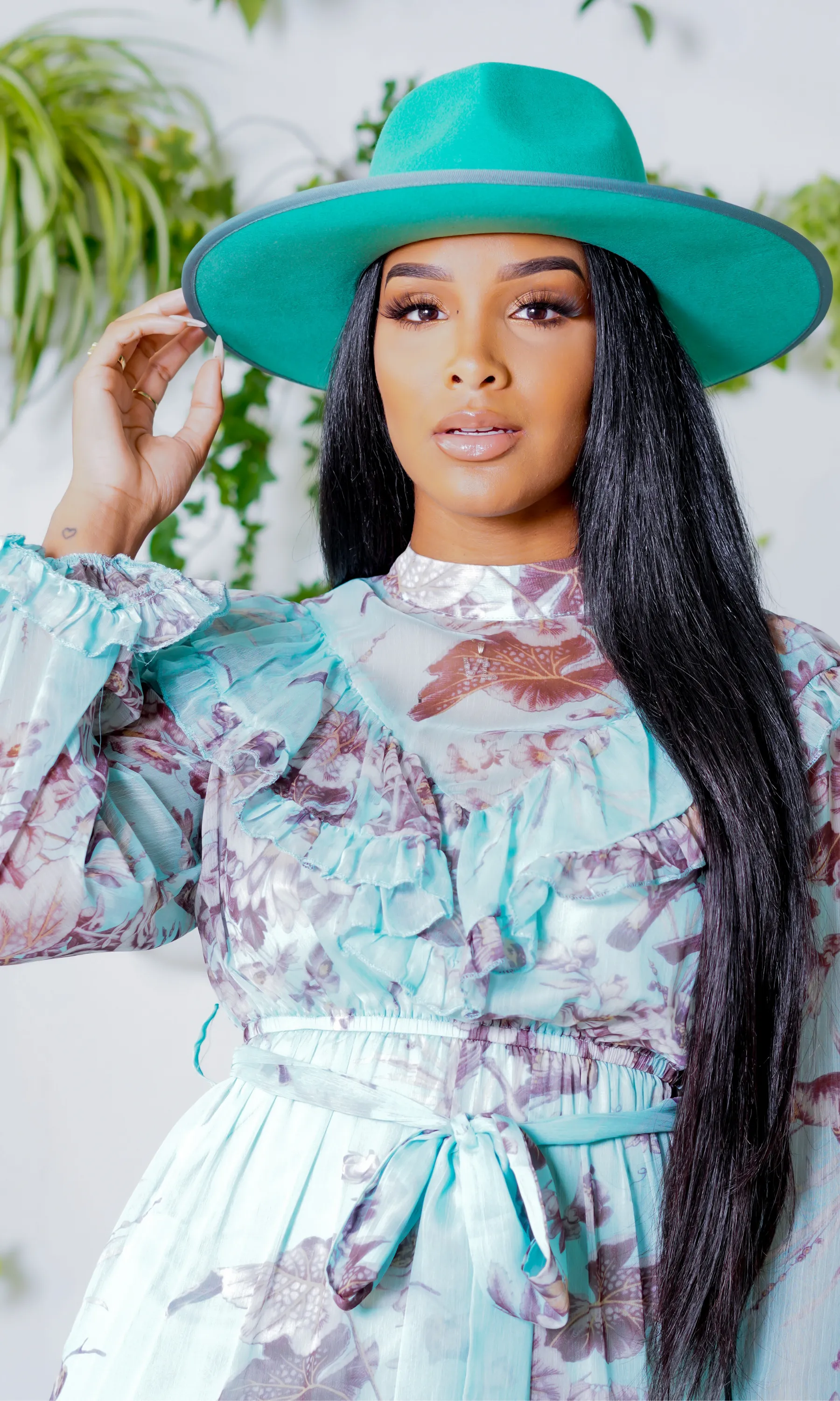 Trendsetter 2 - Mint Fedora Hat