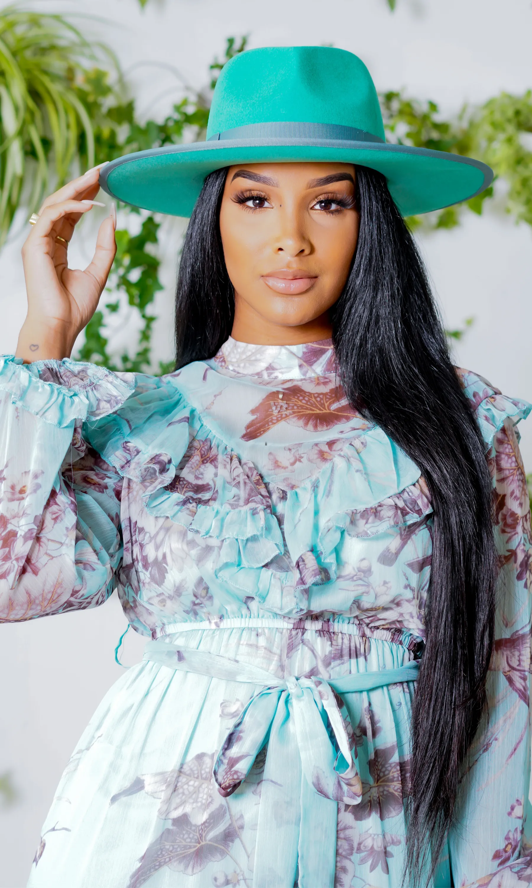 Trendsetter 2 - Mint Fedora Hat