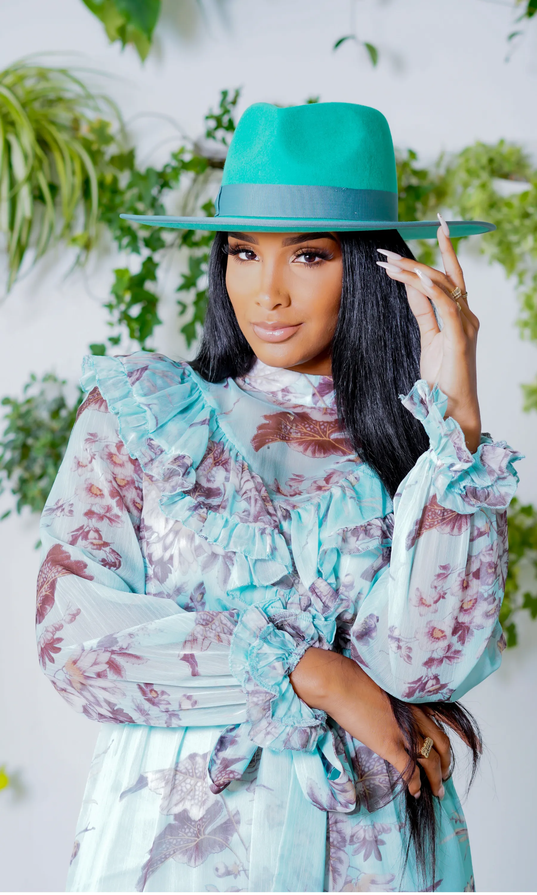 Trendsetter 2 - Mint Fedora Hat