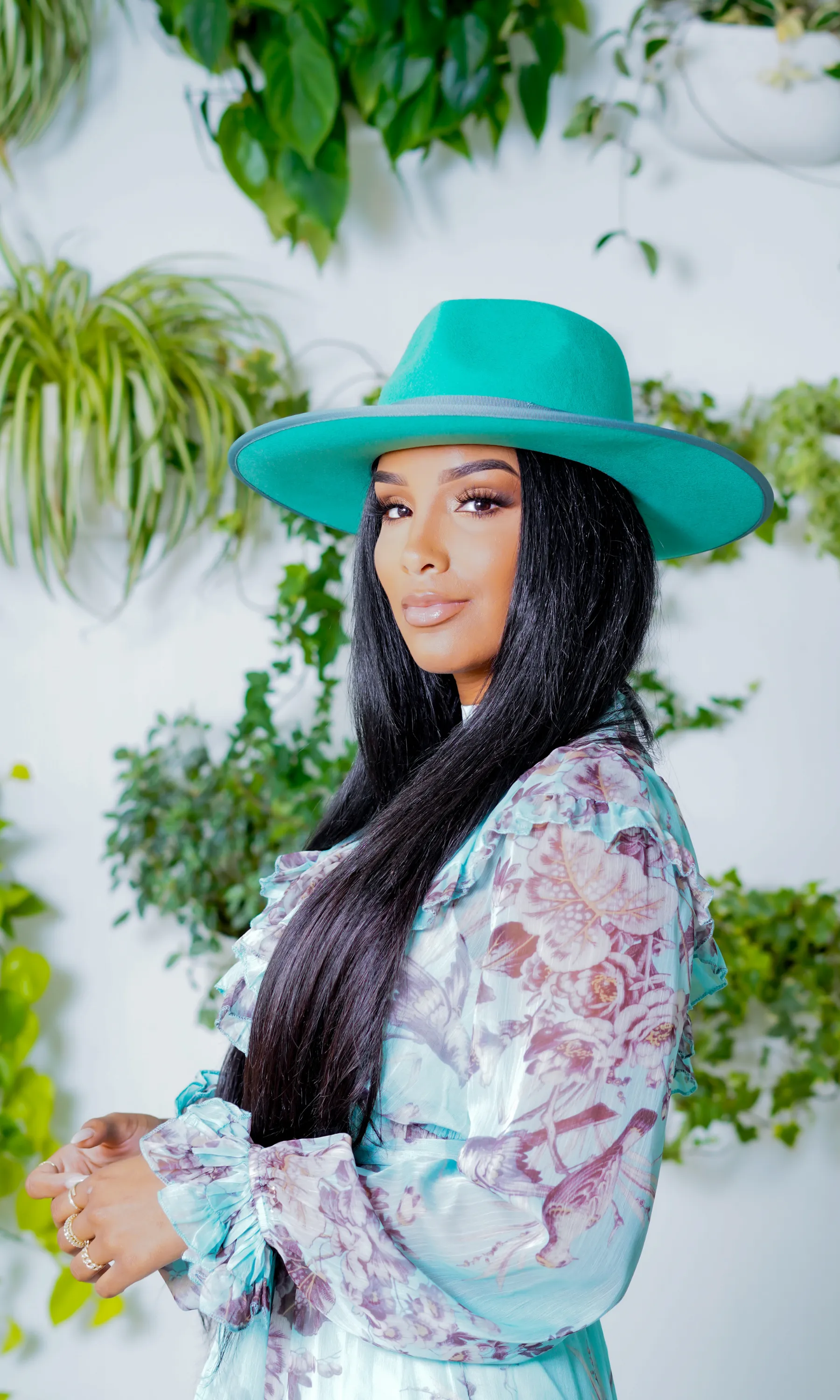 Trendsetter 2 - Mint Fedora Hat