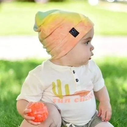 Tropical Tie-Dye | Sweater Knit Beanie