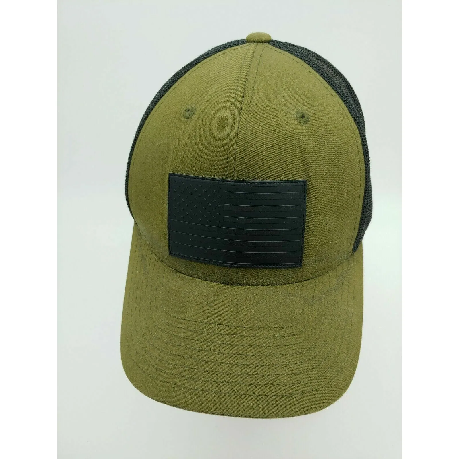 USA American Flag  Baseball Mesh Tactical Military Green Army cap Hat