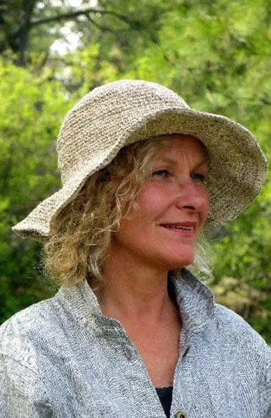 Wide Brim Hemp & Cotton Sun Hat