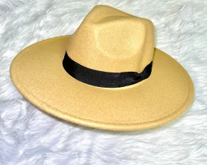 WINK WINK- Wide Brim Fedora