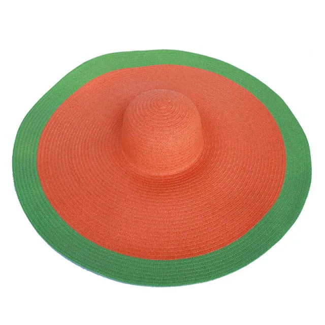 Women's Hat With A Wide Brim