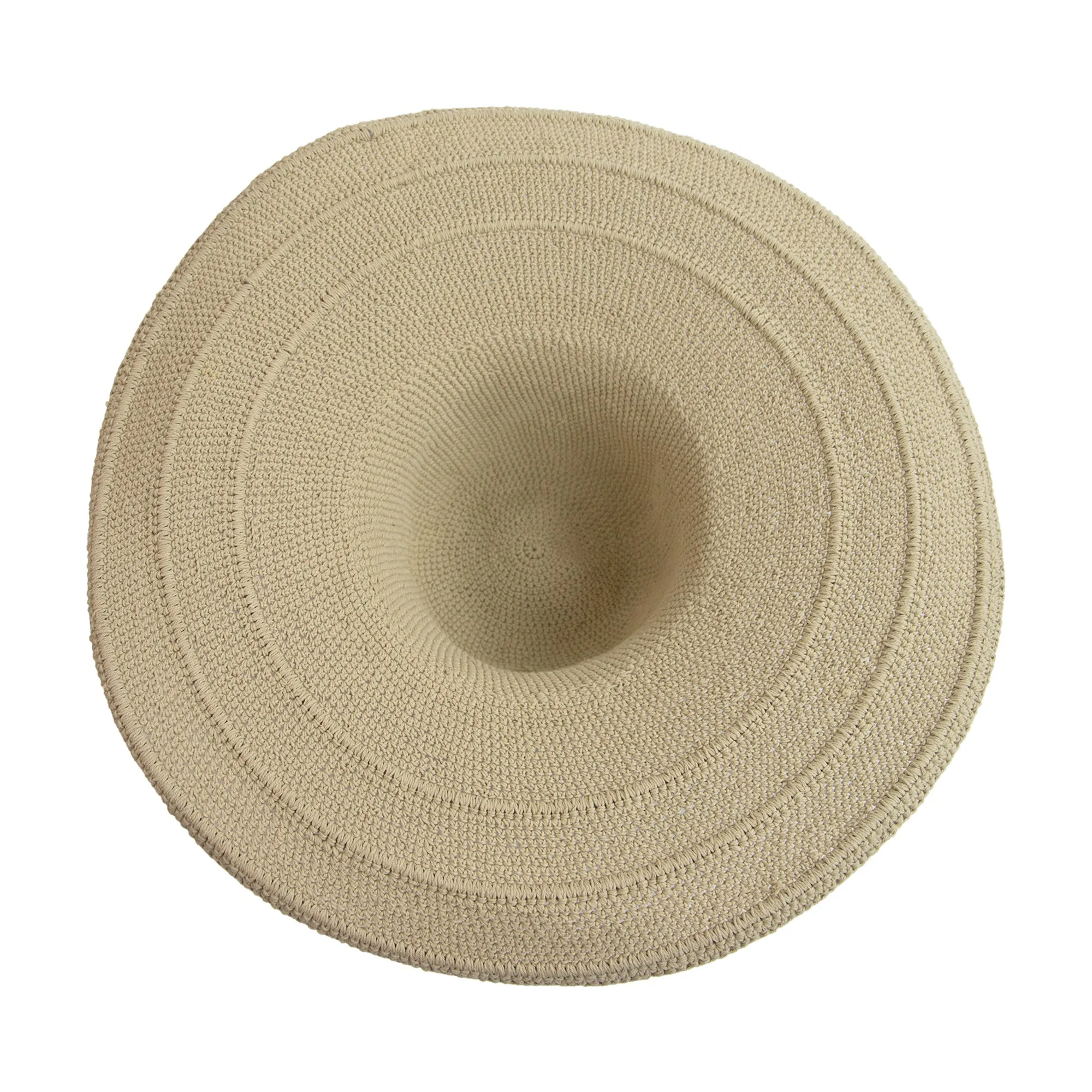 Women's Oversized Brim Crochet Sun Hat