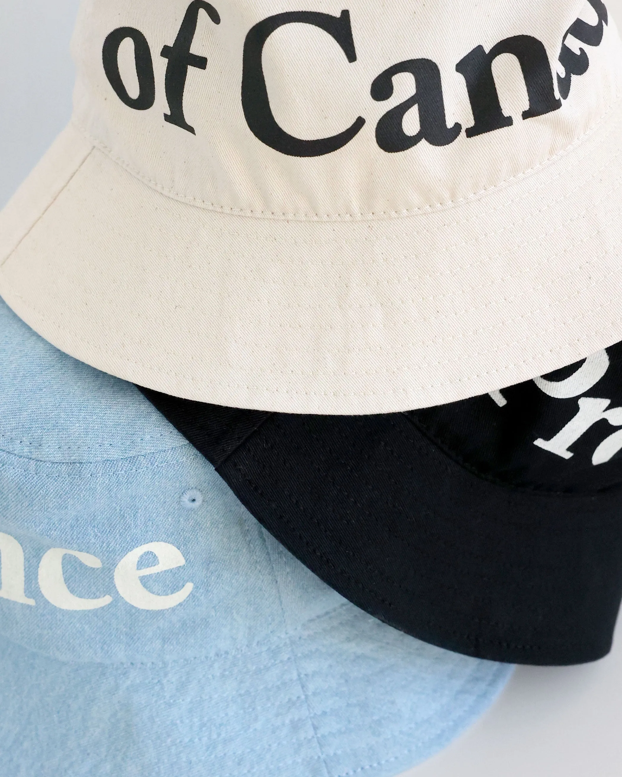 Wordmark Bucket Hat Natural