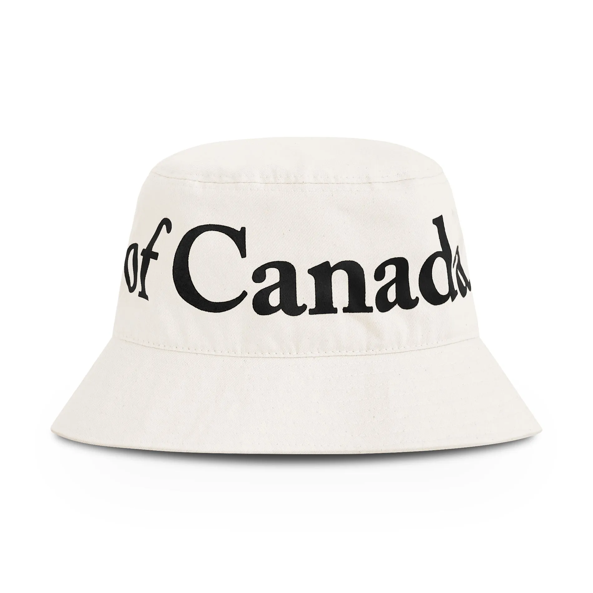 Wordmark Bucket Hat Natural