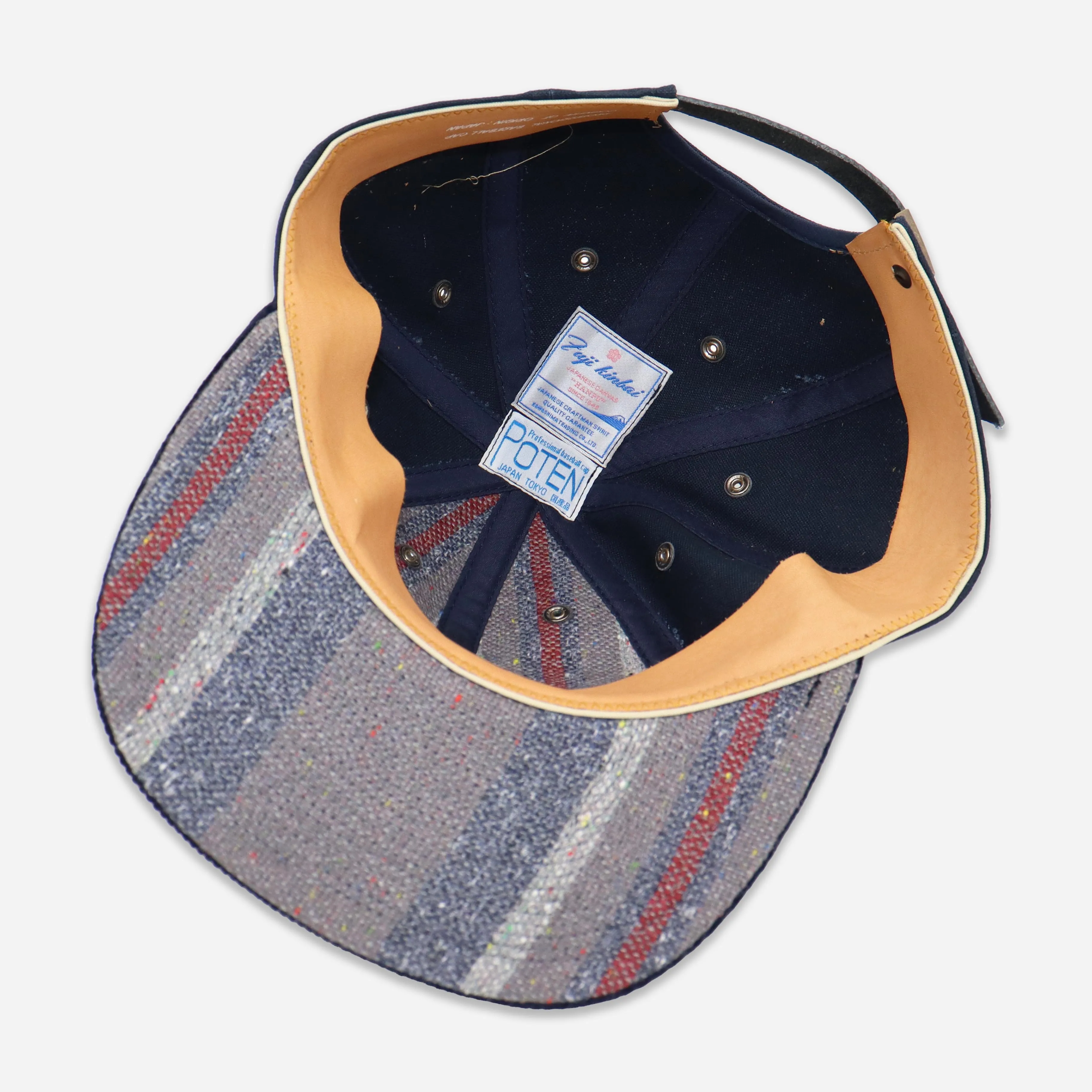 WORK CANVAS/CORD CAP - BLACK